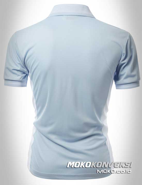 jual polo shirt custom warna biru moko konveksi