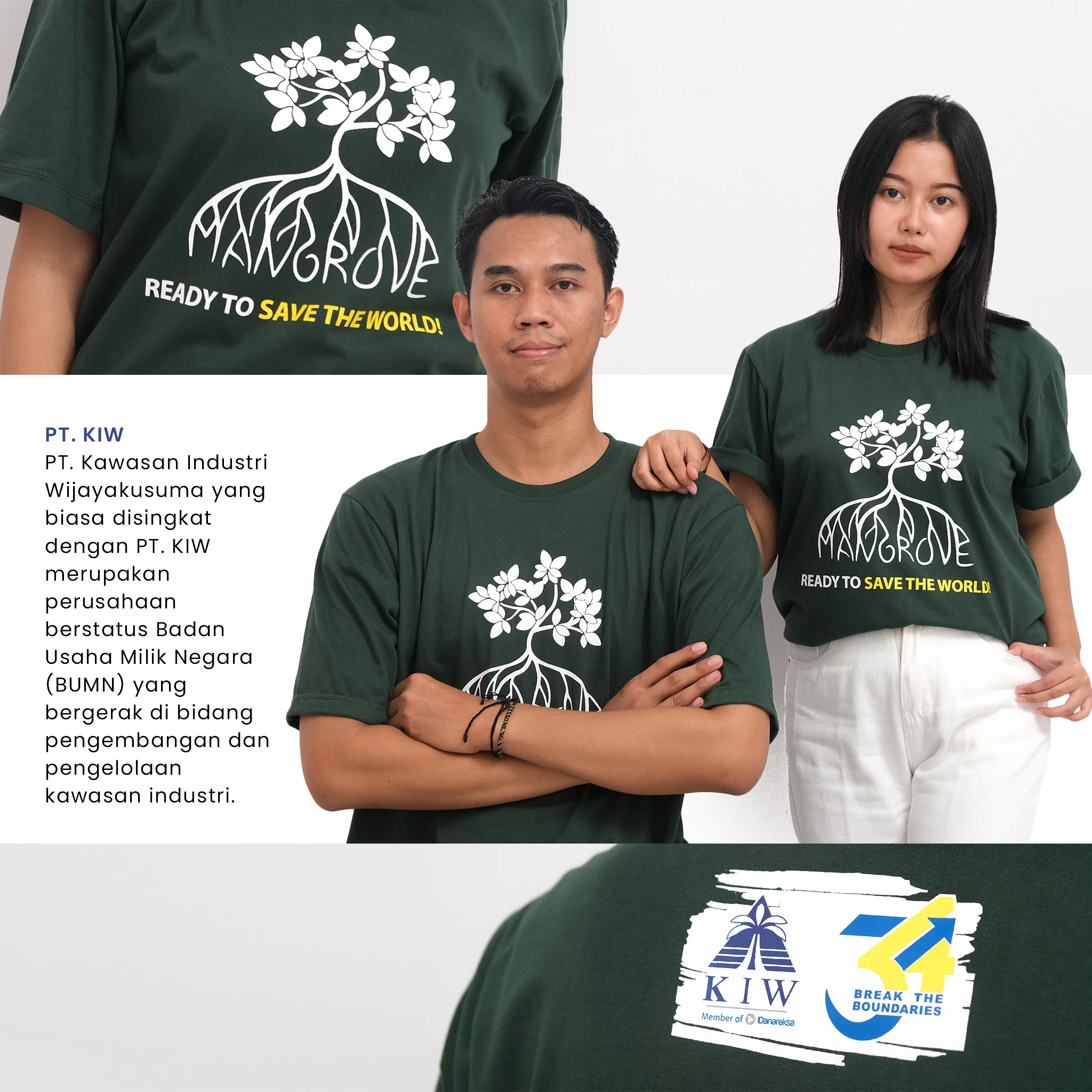 Kaos Sablon PT KIW